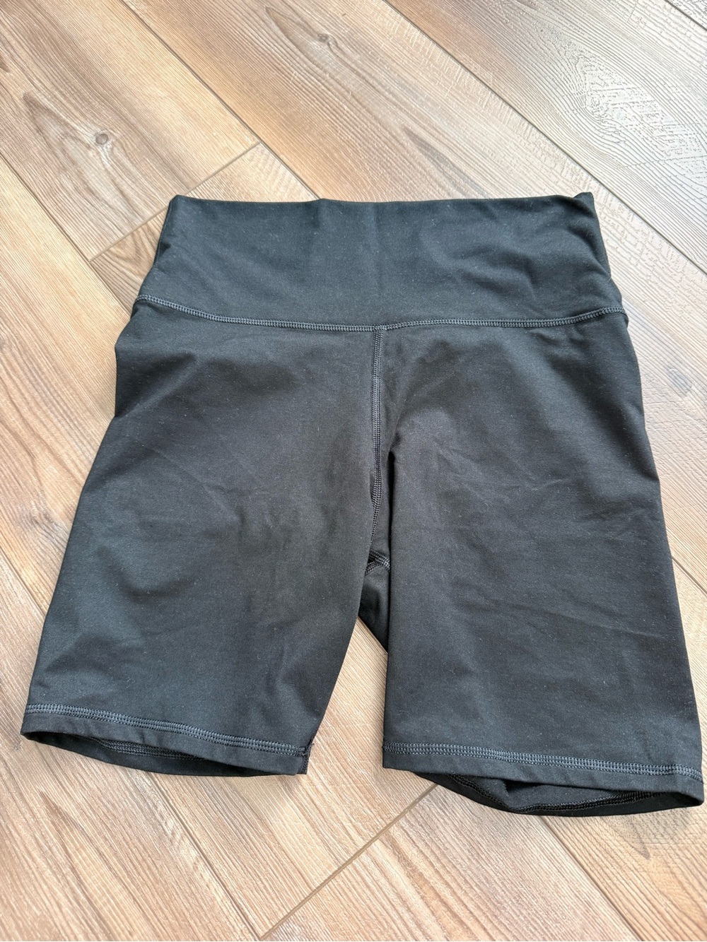 Aerie  Chill. Play. Move.
Black Women's High-Rise Bike Shorts
